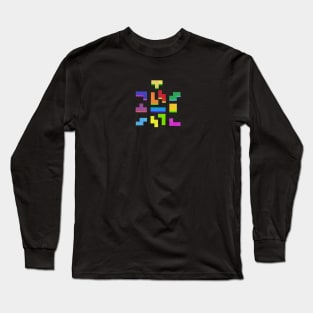 Tetris blocks Long Sleeve T-Shirt